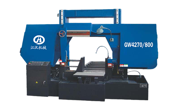濠江GW4270/800双柱龙门卧式带锯床